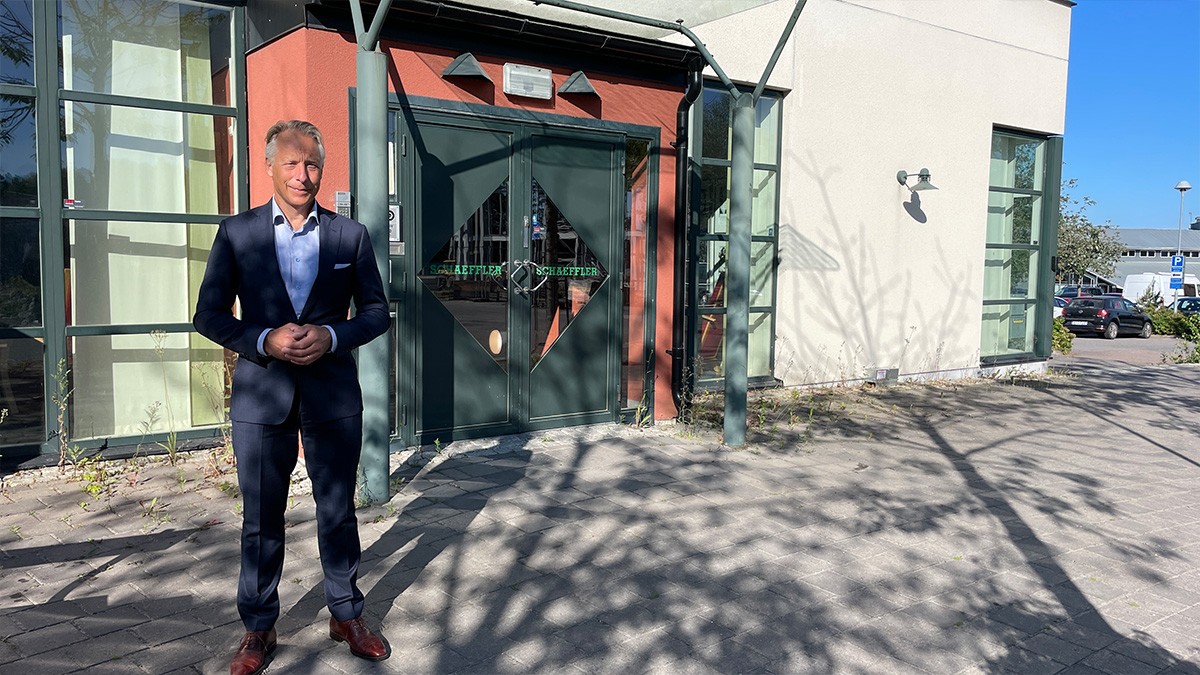 Erik Askensjö, Managing Director of Schaeffler Nordic and Baltic
