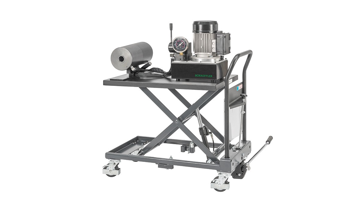 Schaeffler vedlikeholdsprodukter: Mobil hydraulikkanordning